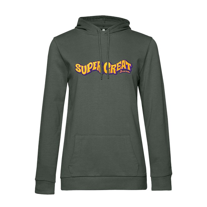 Survival Mattin SUPER GREAT LIGHT Girlie Hoodie
