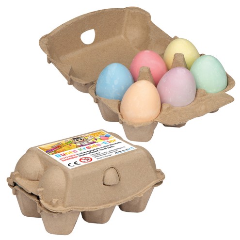 Coniglietto di Pasqua Uova di gesso colorate