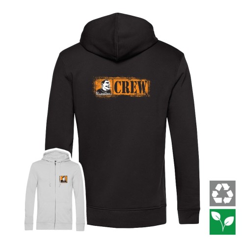 Survival Mattin CREW Organic Zipped Hoodie