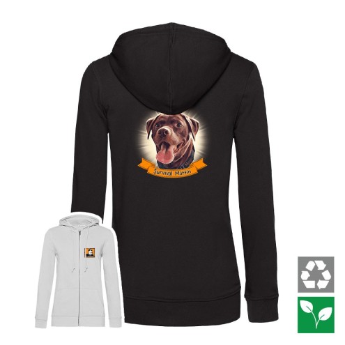 Survival Mattin MAYA Organic Zipped Hoodie women