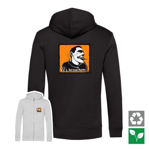 Survival Mattin ORIGINAL Organic Zipped Hoodie