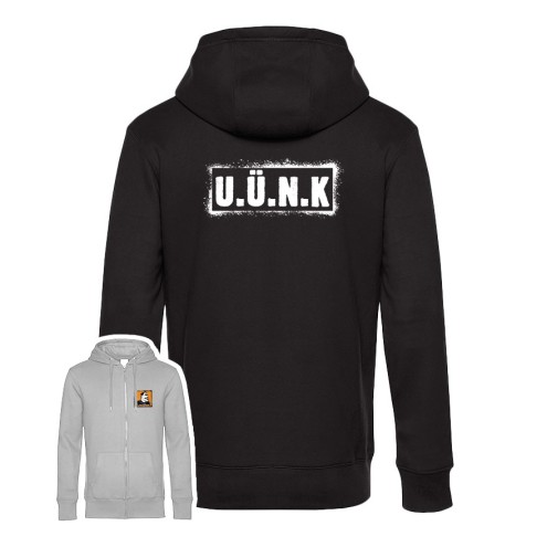Survival Mattin U.Ü.N.K Premium Zipped Hoodie