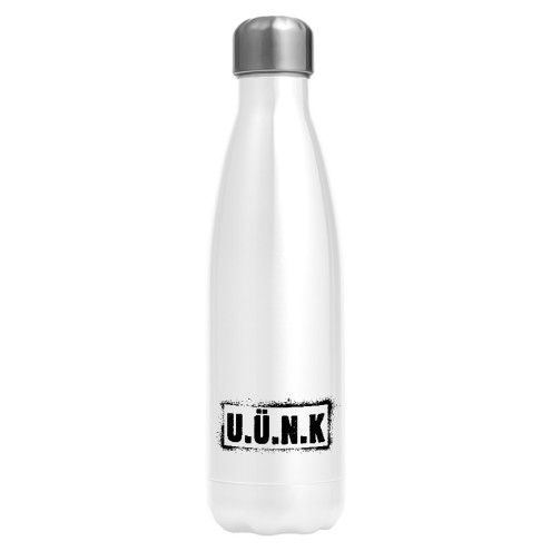 Survival Mattin U.Ü.N.K Edelstahl Trinkflasche 500 ml