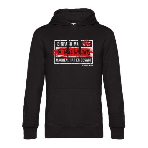 14 Tage Wildnis Premium Hoodie