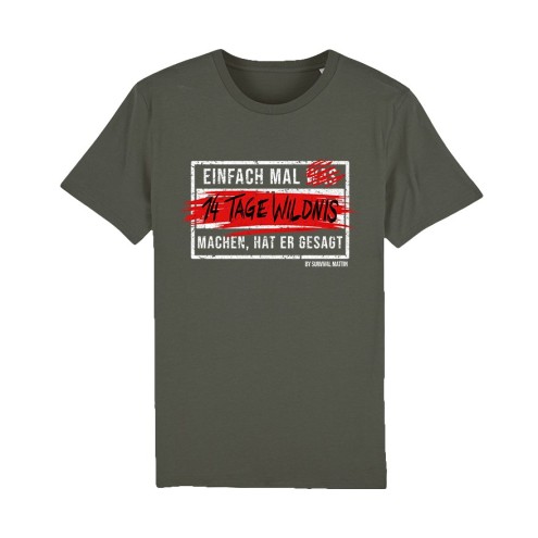 14 Tage Wildnis Bio T-Shirt unisex