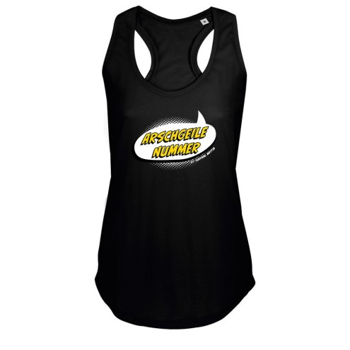 Survival Mattin ARSCHGEILE NUMMER Girlie Tank Top