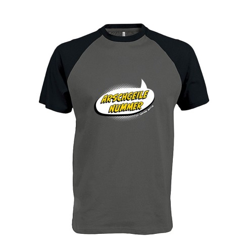 Survival Mattin ARSCHGEILE NUMMER Baseball T-Shirt
