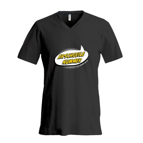 Survival Mattin ARSCHGEILE NUMMER Premium V-Neck T-Shirt