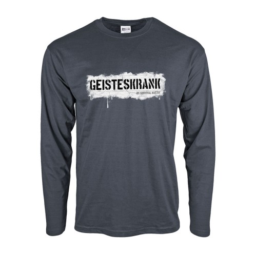 Survival Mattin GEISTESKRANK Langarm-Shirt