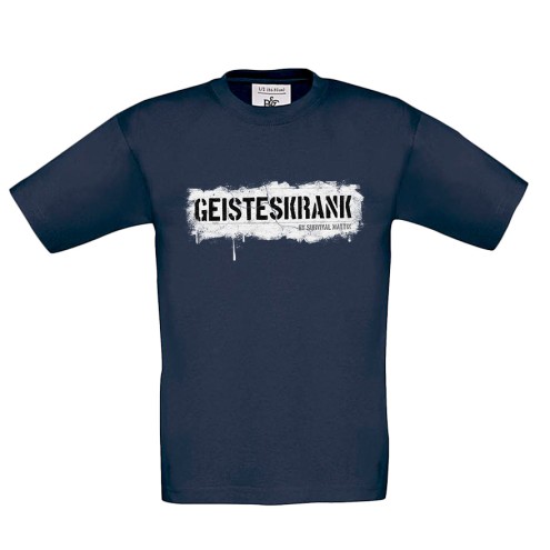 Survival Mattin GEISTESKRANK T-Shirt LOOSE FIT
