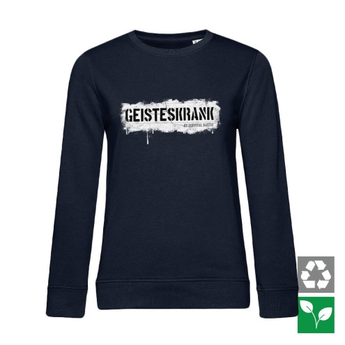 Survival Mattin GEISTESKRANK ORGANIC Girlie Sweater