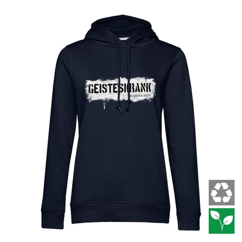 Survival Mattin GEISTESKRANK ORGANIC Girlie Hoodie