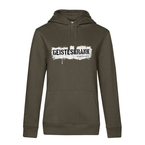 Survival Mattin GEISTESKRANK PREMIUM Girlie Hoodie