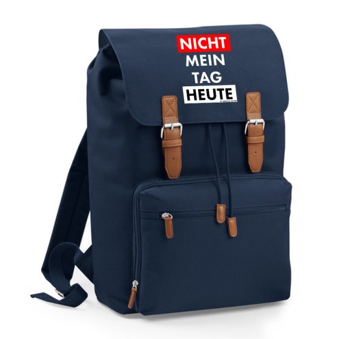 Survival Mattin NICHT MEIN TAG HEUTE Laptop Rucksack
