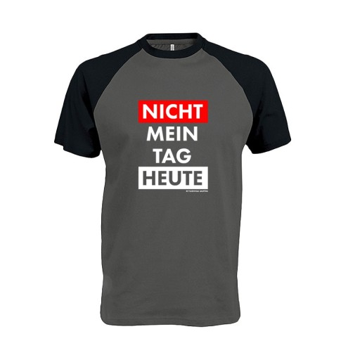 Survival Mattin NICHT MEIN TAG HEUTE Baseball T-Shirt