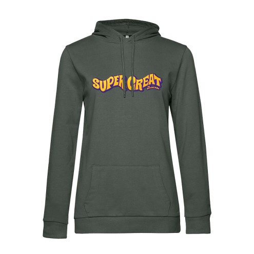 Survival Mattin SUPER GREAT LIGHT Girlie Hoodie