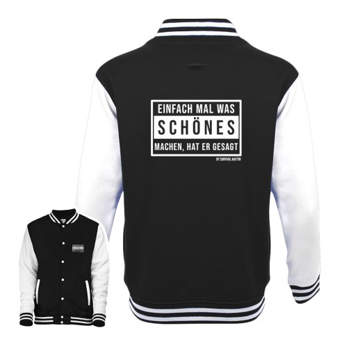 SCHÖNES Logo College Jacke