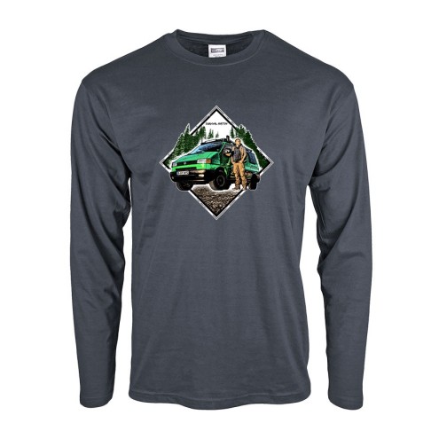 Survival Mattin VAN Baumwoll Langarm Shirt