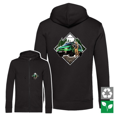 Survival Mattin VAN Organic Zipped Hoodie