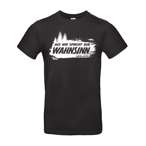 Survival Mattin WAHNSINN weiss T-Shirt